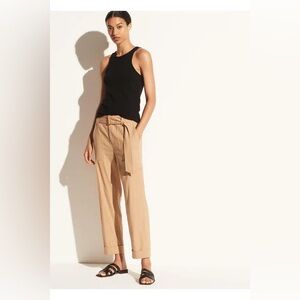 Vince Linen Blend Pant Neutral XS LIKE NEW